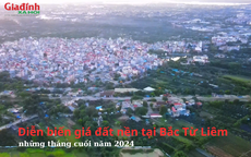 Diễn biến giá đất nền tại Bắc Từ Liêm, Hà Nội những tháng cuối năm 2024