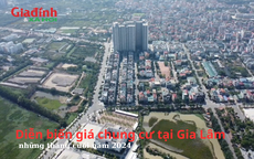 Diễn biến giá chung cư tại Gia Lâm, Hà Nội những tháng cuối năm 2024