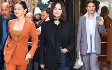 Selena Gomez đúng là "cao thủ" mặc áo blazer, phối đồ trẻ trung mà vẫn sang trọng