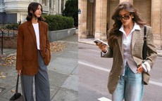 Tham khảo 4 công thức mặc áo blazer của phụ nữ Pháp để sành điệu từ dạo phố tới dự tiệc cuối năm