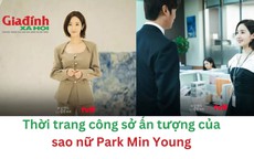 Thời trang công sở ấn tượng của sao nữ Park Min Young