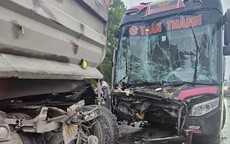 Tai nạn liên hoàn giữa 3 ôtô, tài xế xe con tử vong tại chỗ
