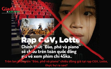 Tràn lan thông tin 'Đào, phở và piano' chiếu đồng giá tại rạp CGV, Lotte, thực hư ra sao?