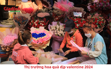 Thị trường hoa, quà tặng ngày Valentine 2024 rơi vào ngày mùng 5 Tết có gì đặc biệt? 