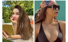 Bikini đón hè của sao Việt: Học Hồ Ngọc Hà chọn phụ kiện để chụp hình thêm cuốn hút