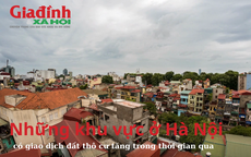 Những khu vực ở Hà Nội có giao dịch đất thô cư tăng trong thời gian qua