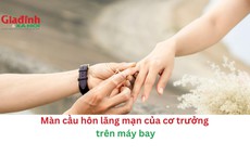 Màn cầu hôn lãng mạn của cơ trưởng với tiếp viên hàng không xinh đẹp trên máy bay thu hút hàng triệu người quan tâm 