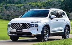 Giá lăn bánh Hyundai Santa Fe mới nhất giảm 'cực sốc' kèm ưu đãi lên tới 100 triệu, Toyota Fortuner, Ford Everest lo lép vế? 