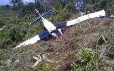 Máy bay rơi gần thủ đô của Indonesia, không ai sống sót