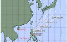 Áp thấp nhiệt đới mạnh lên thành bão Ewiniar