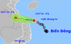 Tin mới nhất về áp thấp nhiệt đới vào đất liền gây mưa rất lớn, bao nhiêu điểm bị ảnh hưởng?