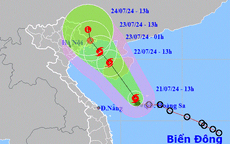 Tin bão mới nhất: Bão số 2 diễn biến phức tạp, có thể đổ bộ vào miền Bắc