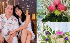 Bất ngờ với khả năng cắm hoa 'siêu đỉnh' của chồng Thúy Hạnh trong biệt thự hạng sang