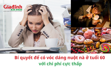 Bí quyết để có vóc dáng nuột nà ở tuổi 60 với chi phí cực thấp