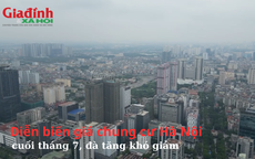 Diễn biến giá chung cư Hà Nội cuối tháng 8, đà tăng khó giảm