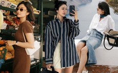 Nàng fashion blogger tóc ngắn phối đồ cực sang trọng với toàn món thời trang cơ bản