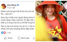 Hòa Minzy nói rõ chuyện muốn nhận nuôi bé gái Làng Nủ