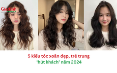 5 kiểu tóc xoăn đẹp, trẻ trung 'hút khách’ năm 2024