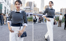 Thùy Tiên giản dị bất ngờ xuất hiện trên đường phố New York