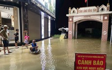 Nước sông Cầu dâng cao lịch sử, dân Thái Nguyên thâu đêm chạy lụt