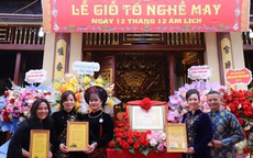 NTK Thủy Lê tri ân Tổ nghề may