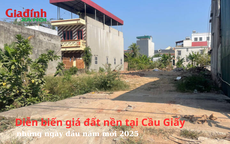 Diễn biến giá đất nền tại Cầu Giấy, Hà Nội những ngày đầu năm mới 2025