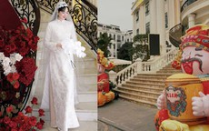 MC Mai Ngọc đón cái Tết đầu tiên ở nhà chồng, hé lộ không khí bên trong biệt thự to nhất Bắc Giang