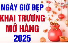 Ngày giờ đẹp xuất hành, khai trương, mở hàng đầu năm Ất Tỵ 2025 từ mùng 4 tới mùng 10