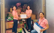 Thầy trò Chu Văn An gieo mầm yêu thương nơi vùng lũ Thái Nguyên