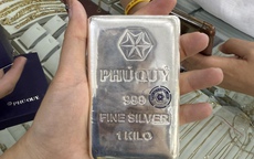 Giá bạc hôm nay ngày 17/10: Giá bạc quốc tế tăng giữa đêm, thị trường trong nước chạm mốc 57 triệu đồng/kg
