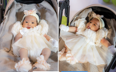 Con gái 1 tháng tuổi đáng yêu của H'Hen Niê, nàng hậu nói một câu khiến fan thích thú