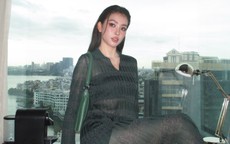 Trần Tiểu Vy gây chú ý với set đồ 'lệch chuẩn' mùa thu
