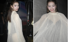 Trang phục 'nửa sexy, nửa kín đáo' gây chú ý của Hoa hậu Tiểu Vy