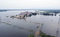 Hà Nội báo động nước trên sông Cầu, sông Cà Lồ đang lên nhanh, người dân cần đề phòng sạt lở