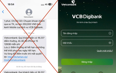 Vietcombank cảnh báo nóng về thủ đoạn lừa đảo mới cực tinh vi qua tin nhắn SMS