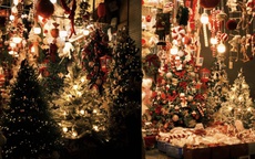 Phố Hàng Mã rực rỡ sắc màu đón Giáng Sinh 2025