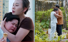 Rớt nước mắt trước cảnh Mỹ Anh (Phương Oanh) báo với bố đẻ và con trai rằng sắp ly hôn