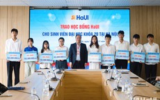 Học bổng HaUI 2025: Gần 9,5 tỷ đồng chắp cánh ước mơ cho sinh viên xuất sắc K20
