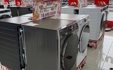 Máy giặt cao cấp giảm sâu tới 19 triệu đồng