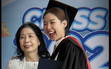 Mẹ đẻ Hoa hậu Bảo Ngọc gây chú ý trong ngày đặc biệt của con gái