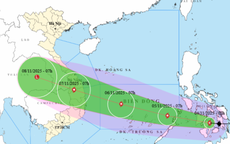 Bão Kalmaegi giật cấp 16, di chuyển rất nhanh, dự báo các tỉnh thành sẽ bị ảnh hưởng