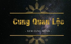 Dùng vật phẩm này để không bị ảnh hưởng đến vận tài công danh khi cung Quan lộc bị triệt 