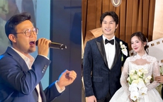 Bố Bình 'Cha tôi người ở lại' hát trong đám cưới của 'con gái' Ngọc Huyền