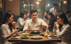 Tôi nghỉ chơi với những người bạn lần nào đi ăn cũng đến muộn cả tiếng