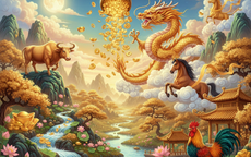 Các con giáp Sửu, Thìn, Ngọ, Dậu đón nhận nhiều vận may, tài lộc và phúc khí từ ngày hôm nay