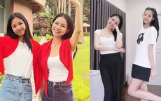 Con gái Hoa hậu Thùy Lâm gây chú ý với chiều cao nổi bật