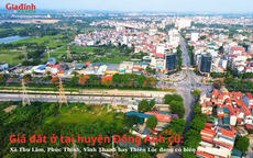 Giá đất ở tại huyện Đông Anh cũ: Xã Thư Lâm, Phúc Thịnh, Vĩnh Thanh hay Thiên Lộc đang có biến động mạnh?