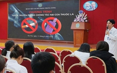 Cuộc thi 'Cơ sở y tế không khói thuốc lá': Không gian điều trị trong lành giúp nâng cao chất lượng khám, chữa bệnh