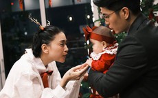 Con gái Ngô Thanh Vân gây chú ý trong tiệc mừng Giáng sinh đầu tiên