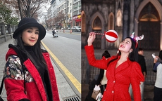 Nữ NSND quê Tuyên Quang tận hưởng không khí đón năm mới